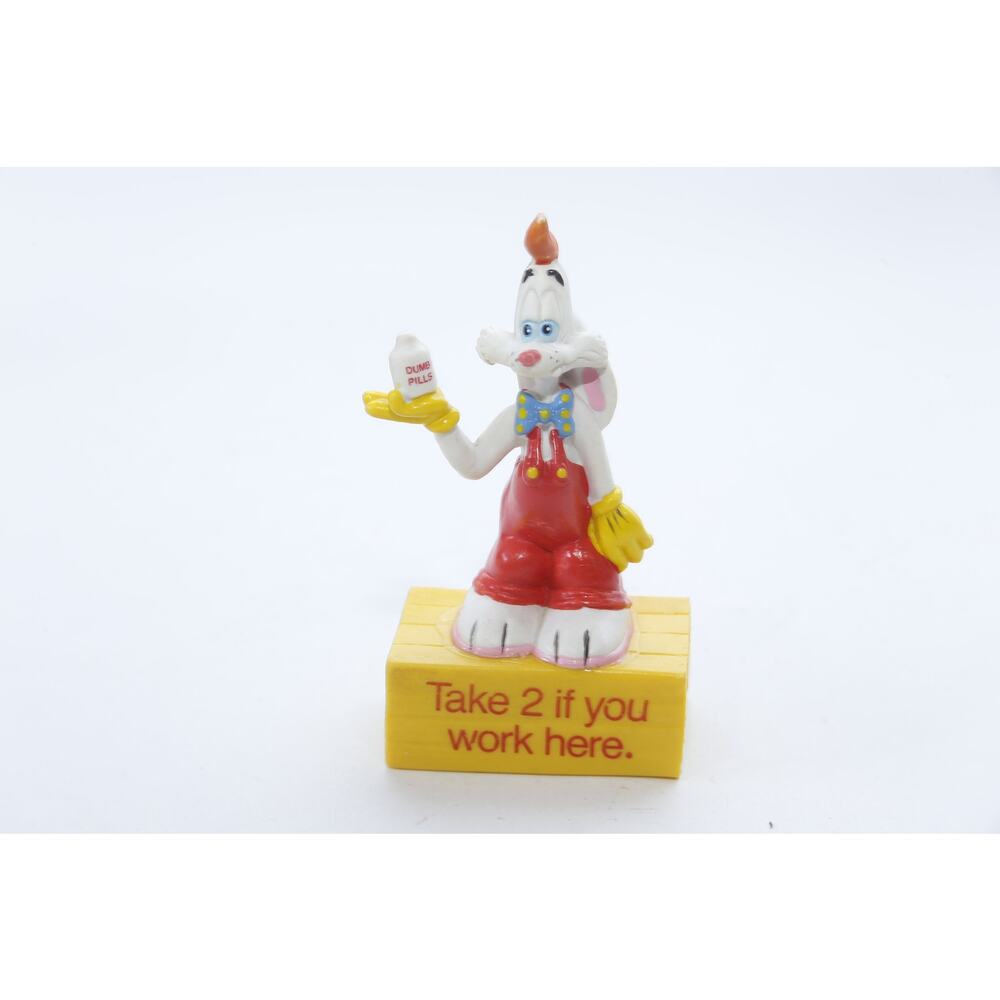 Disney, Roger Rabbit carrying Dumb Pills, PVC Figure, Take 2 if you work here, T